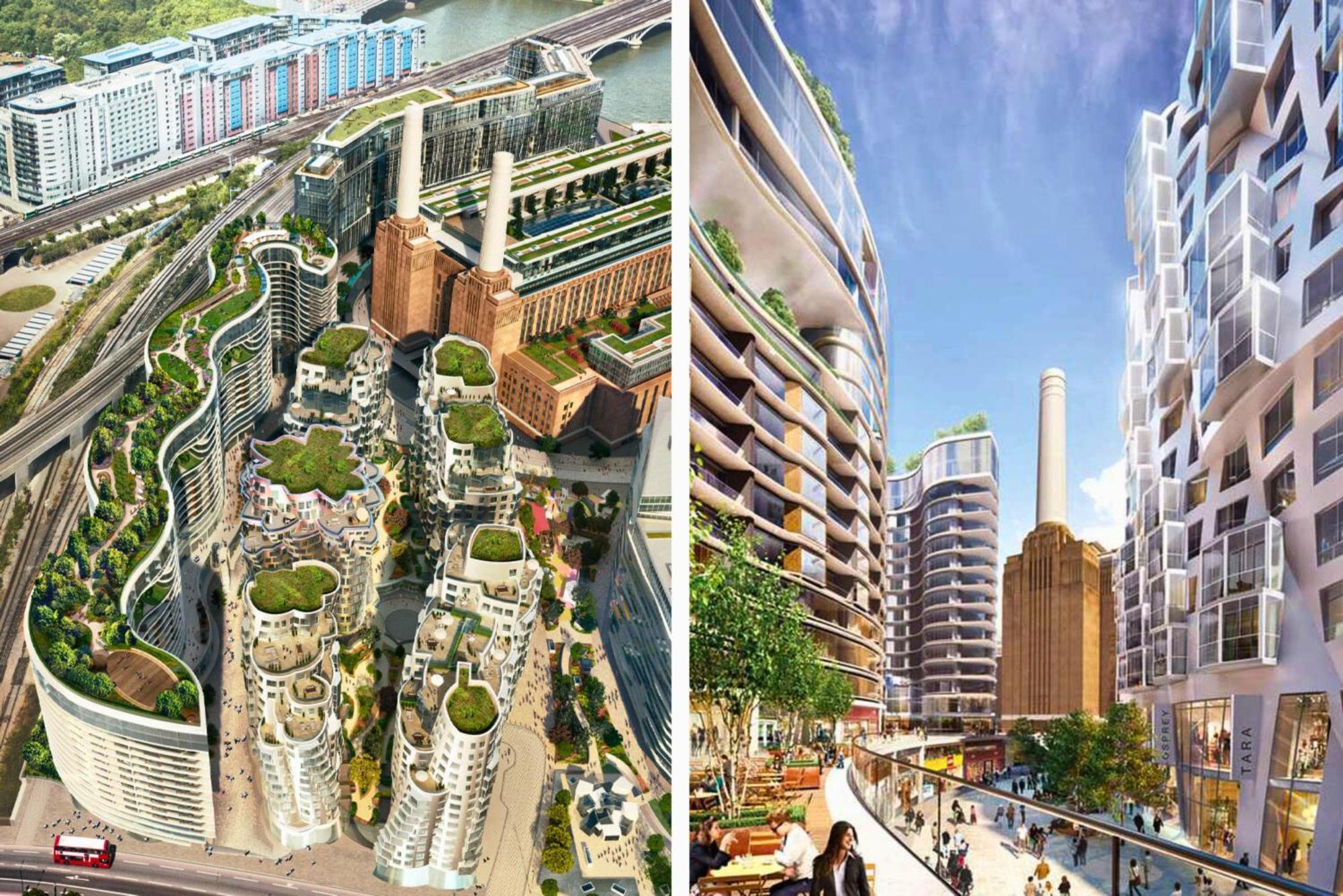 Battersea Power Station - Winter Garden Balcony & 1Gb Wifi - Luxurylondonstays Exterior photo